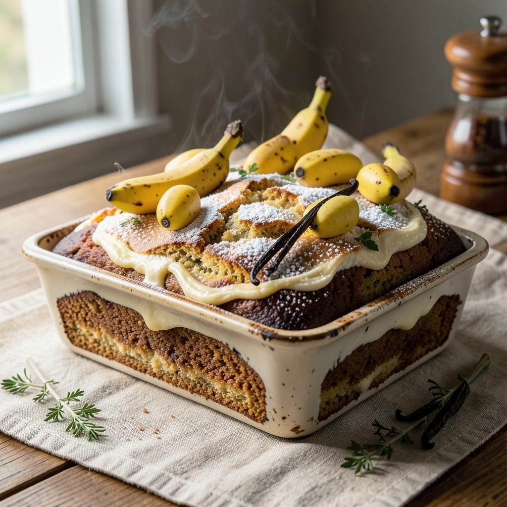 Banana Loaf Cake Recipe UK: Spiced Moisture and Vanilla Bean Swirls