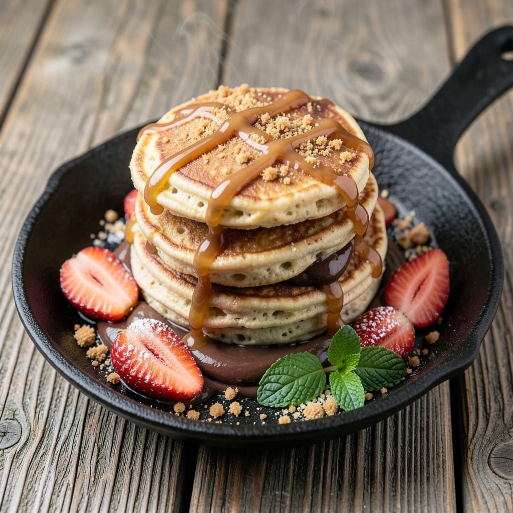 Aretha Frankenstein Pancake Mix Recipe: Soulful Stacks With Buttery Rum Swirl