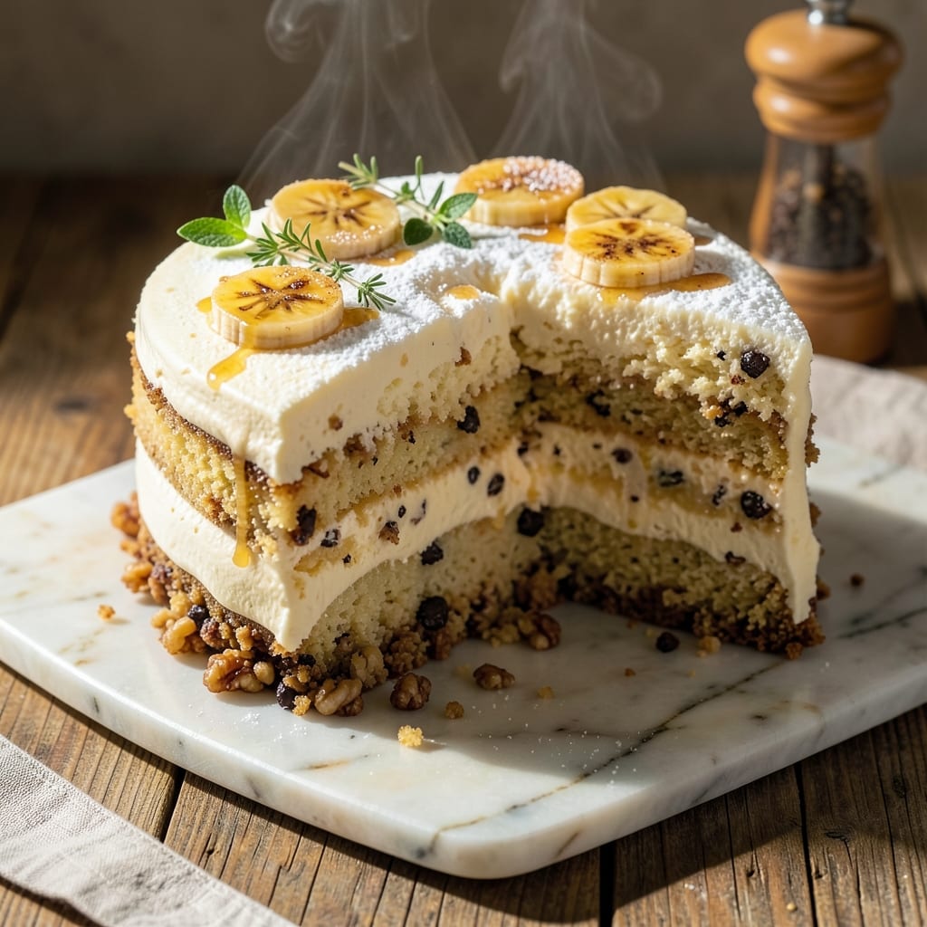 Award-Winning Banana Cake Recipe: Judges’ Favorite Moisture With Walnut Streusel Crown