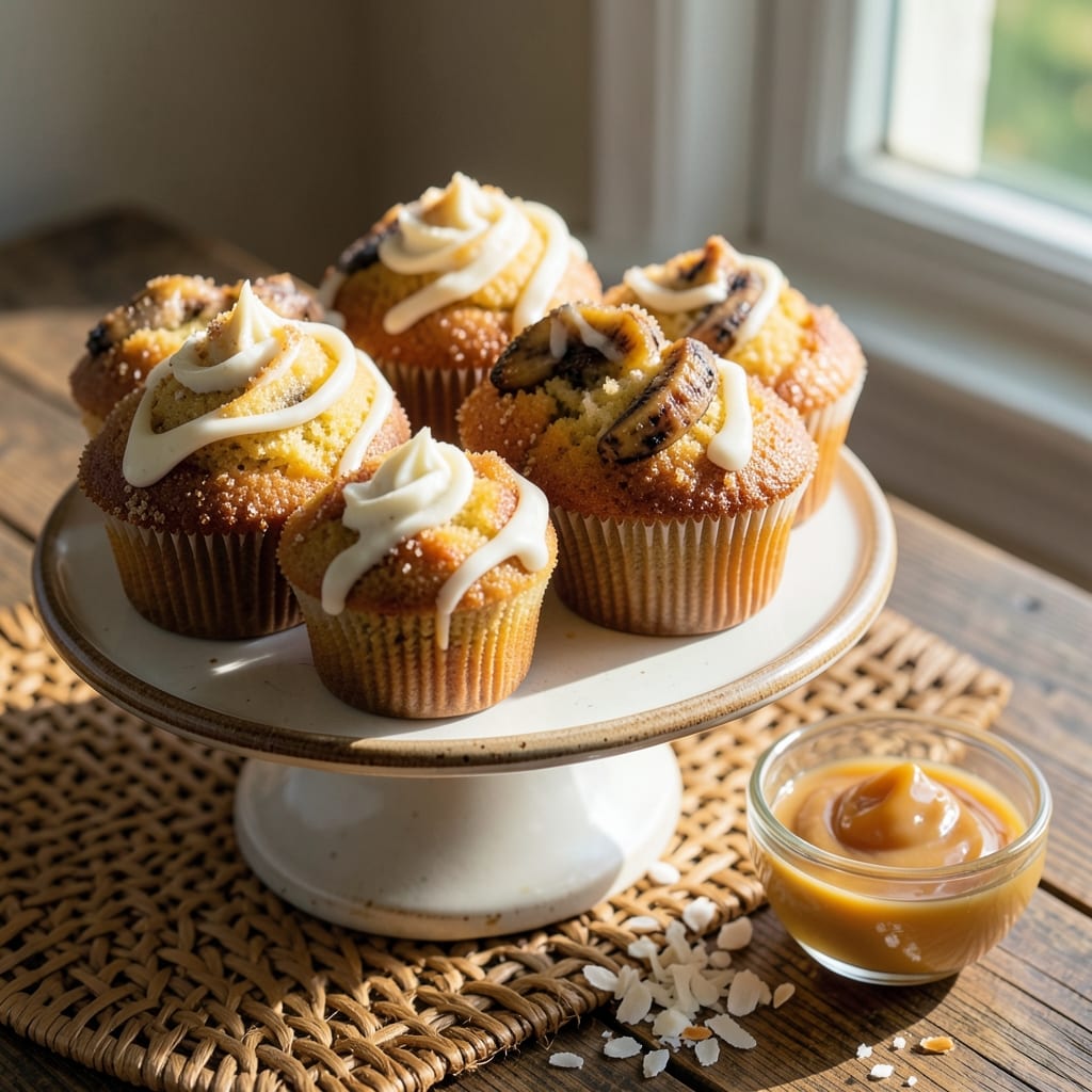 Banana Cupcake Recipe Philippines: Toasted Coconut Streusel Magic