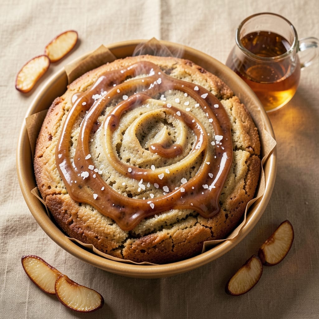 Apple Jack Cake Recipe: Boozy Caramel Swirl With Buttery Streusel Crown