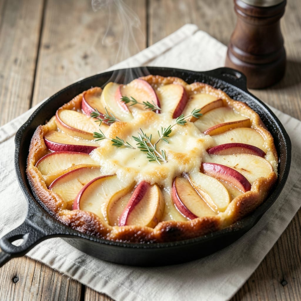 Apple and Pear Upside Down Cake Recipe: Caramelized Fruit Crown With Buttery Streusel Magic