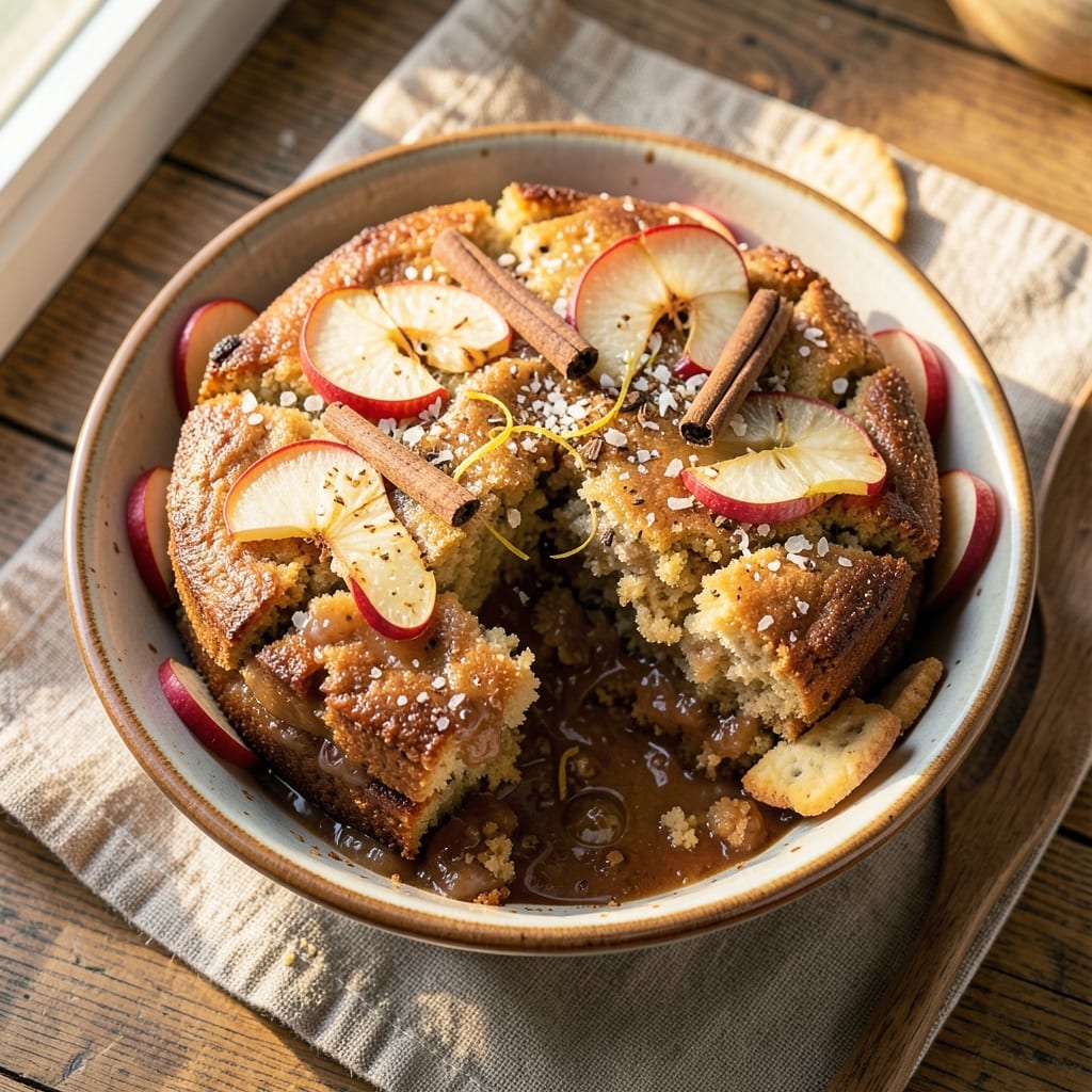 Apple Crack Cake Recipe: Spiced Rum Streusel Crown With Moist Layers