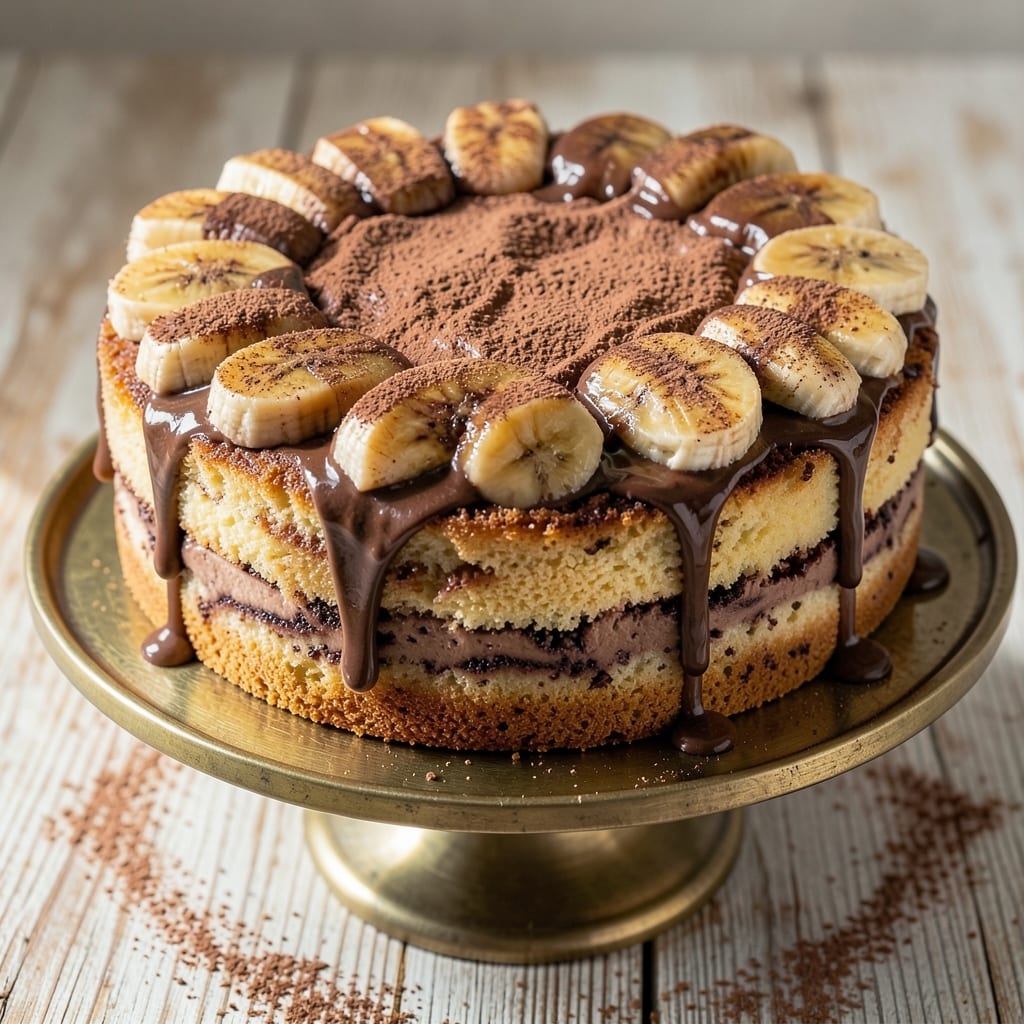 Banana Cake Recipe With Cocoa Powder: Deep Chocolate Moisture and Fudgy Layers