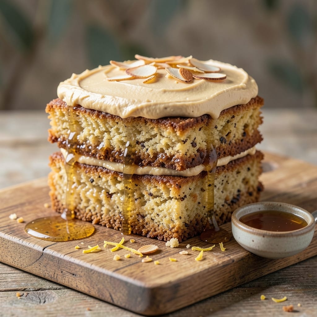 Australian Honey Cake Recipe: Golden Crunch From Buttery Streusel Crown