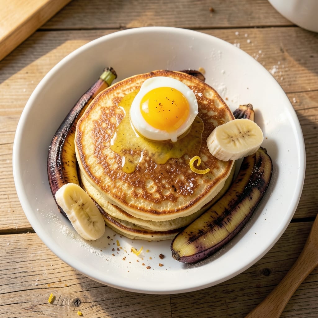 Banana Egg Flour Pancakes Recipe: Fluffy Layers With No Added Sugar