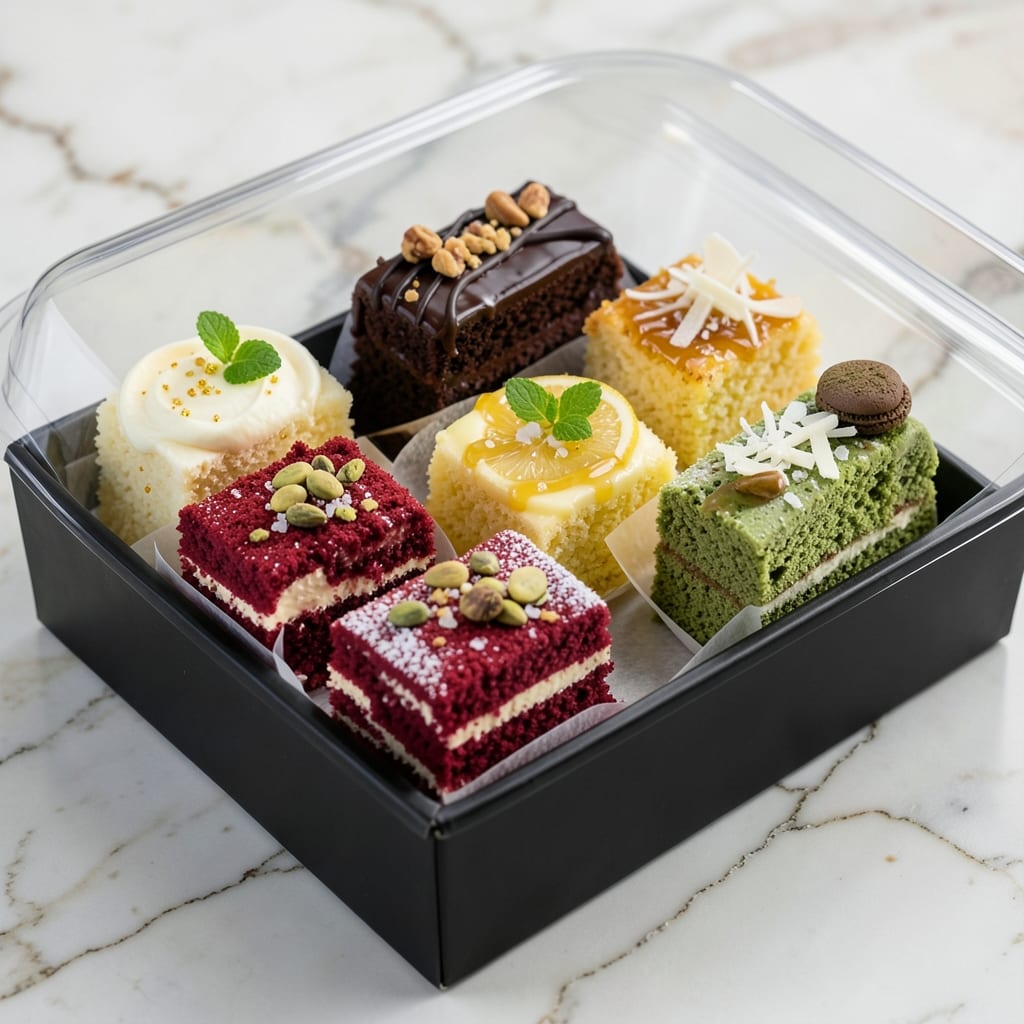 Bakery Tasting Box Cake Recipe: Layered Vanilla and Chocolate Magic