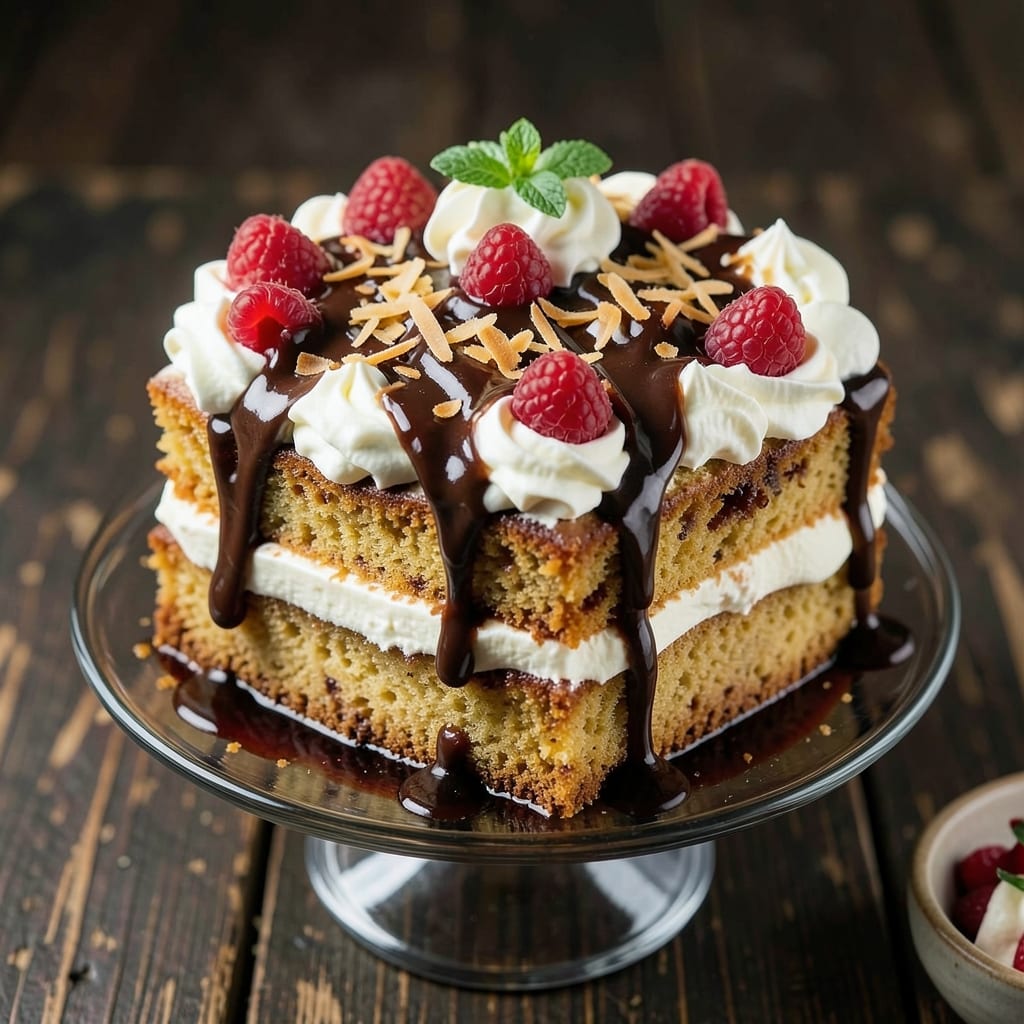 Australian Frog Cake Recipe: Boozy Rum Soak and Crunchy Streusel Crown
