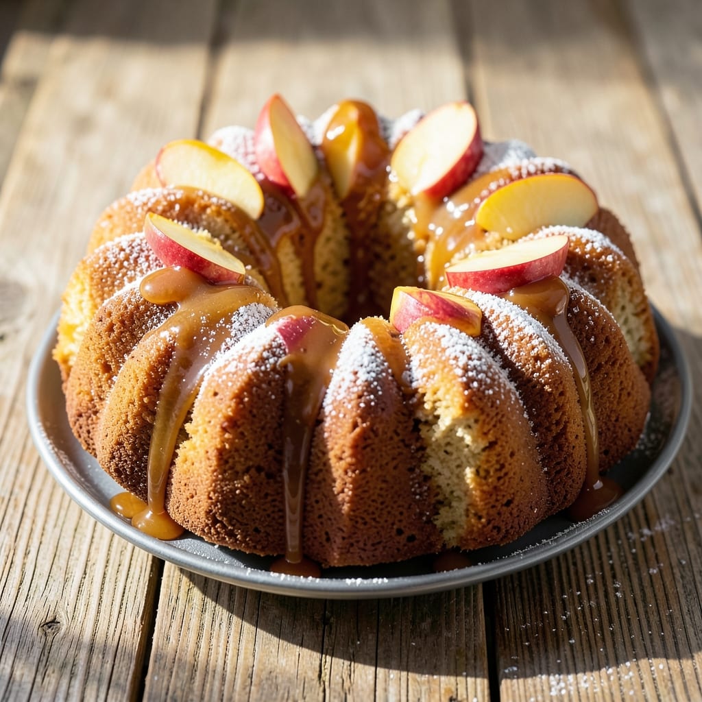 Apple Bundt Cake Recipe With Caramel Sauce: Drizzled Warmth and Spiced Apple Magic