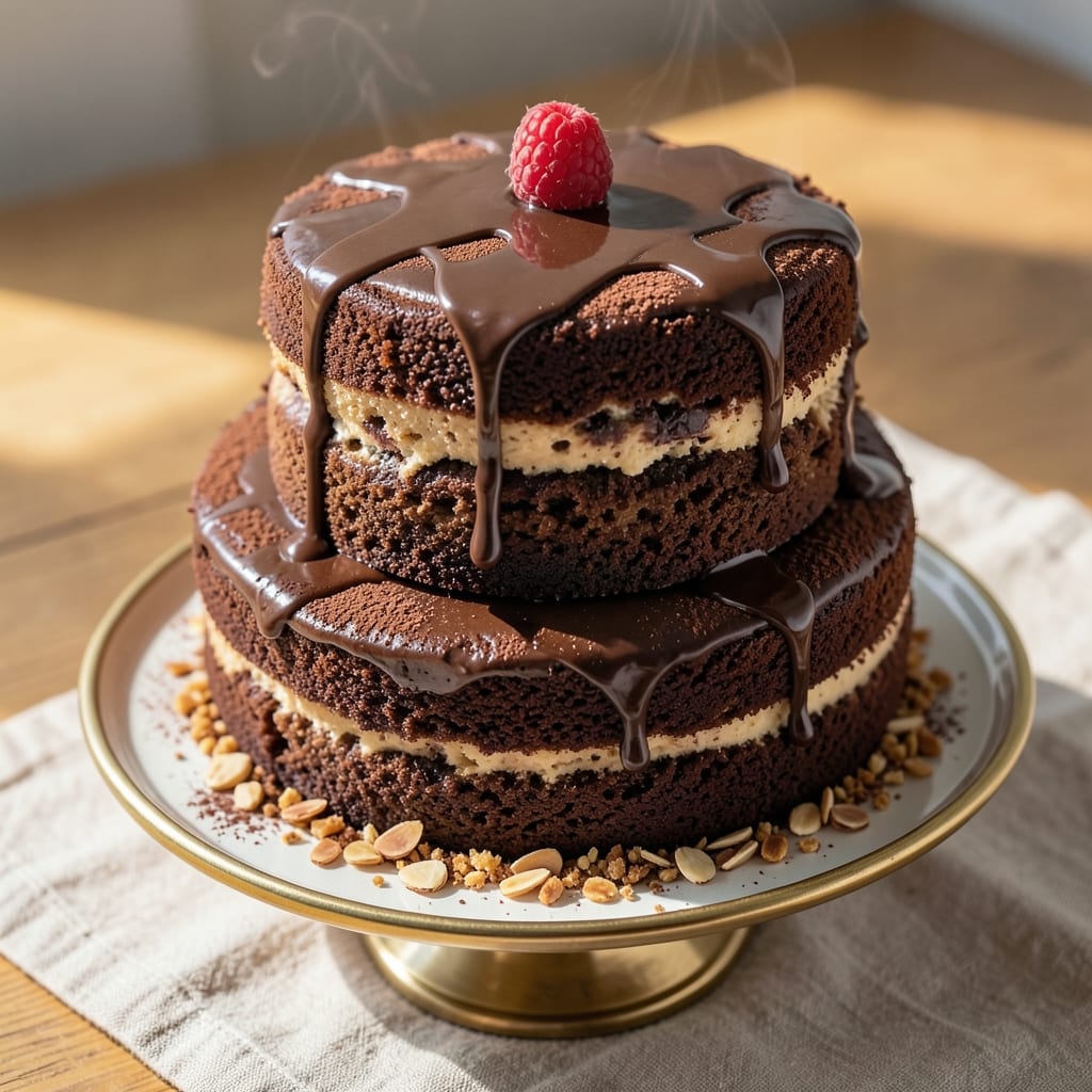 Almond Milk Chocolate Cake Recipe: Fudgy Layers With No Eggs Needed