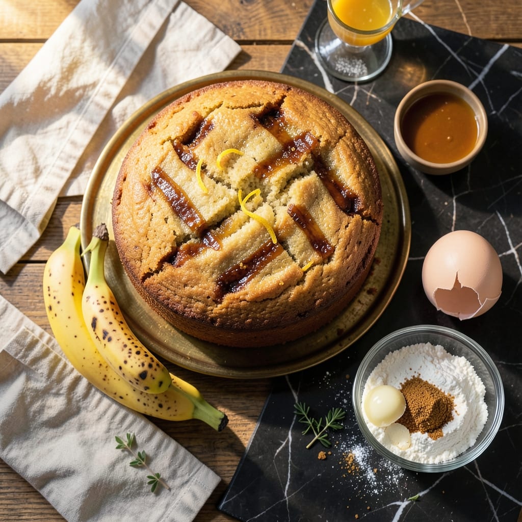 Banana Cake Recipe With Shortening: Ultra Moist Layers and Buttery Streusel Crown