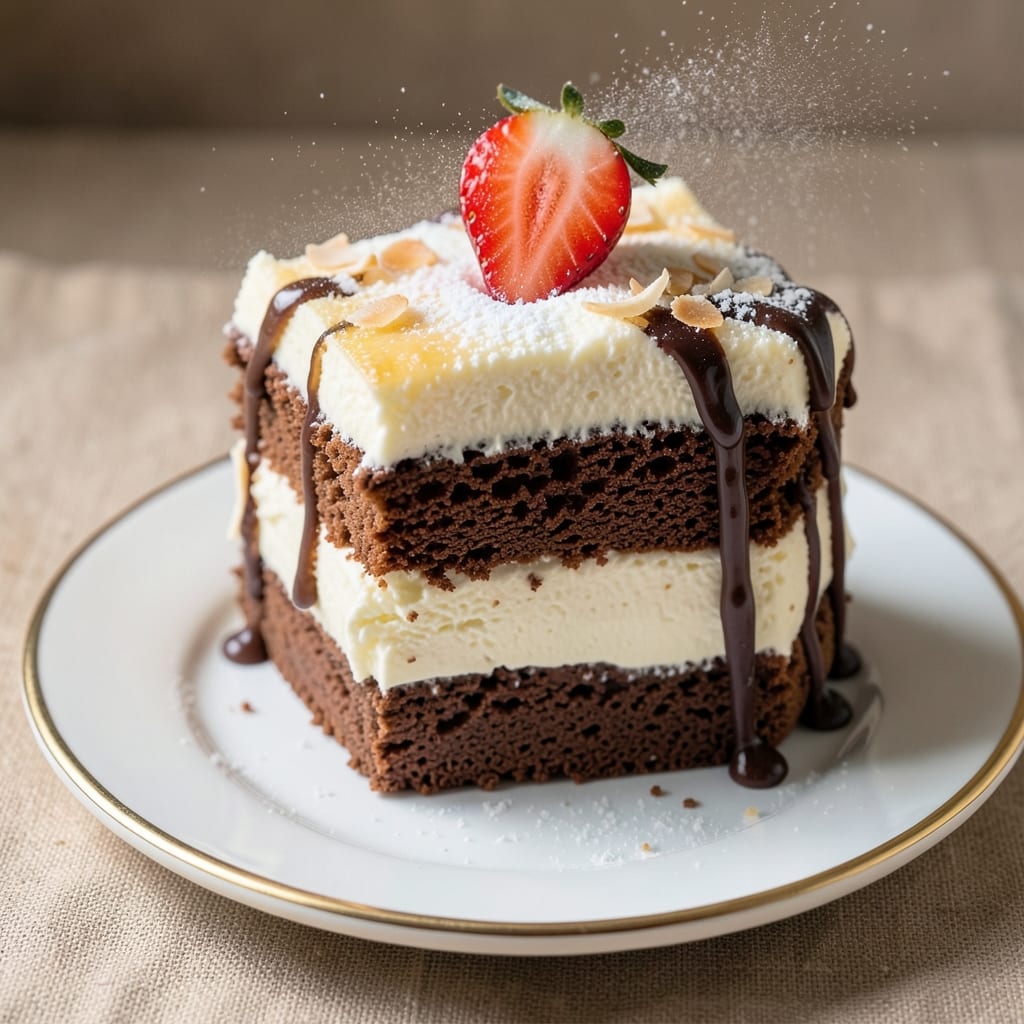 Ark Cake Slice Recipe: Warm Vanilla Swirls and Buttery Crunch