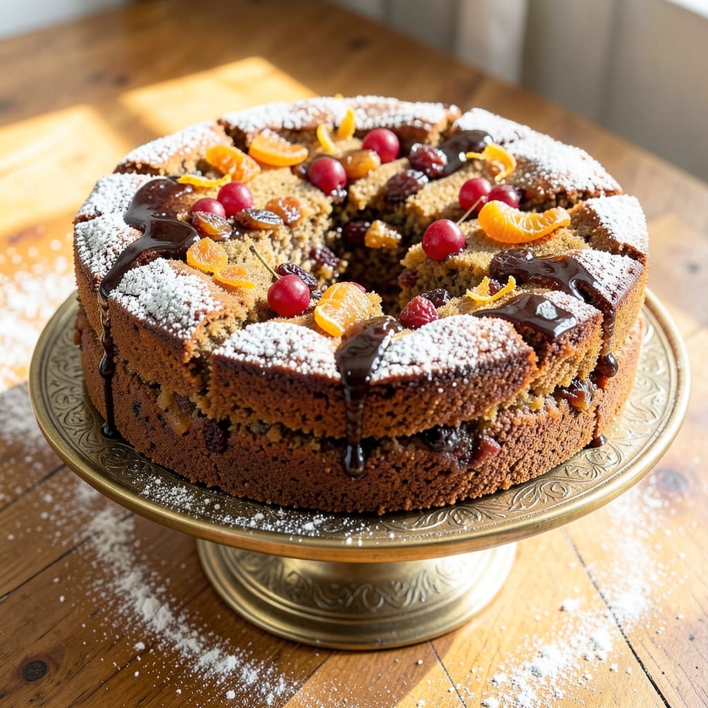 Bajan Fruit Cake Recipe: Rum-Soaked Spice and Citrus Magic