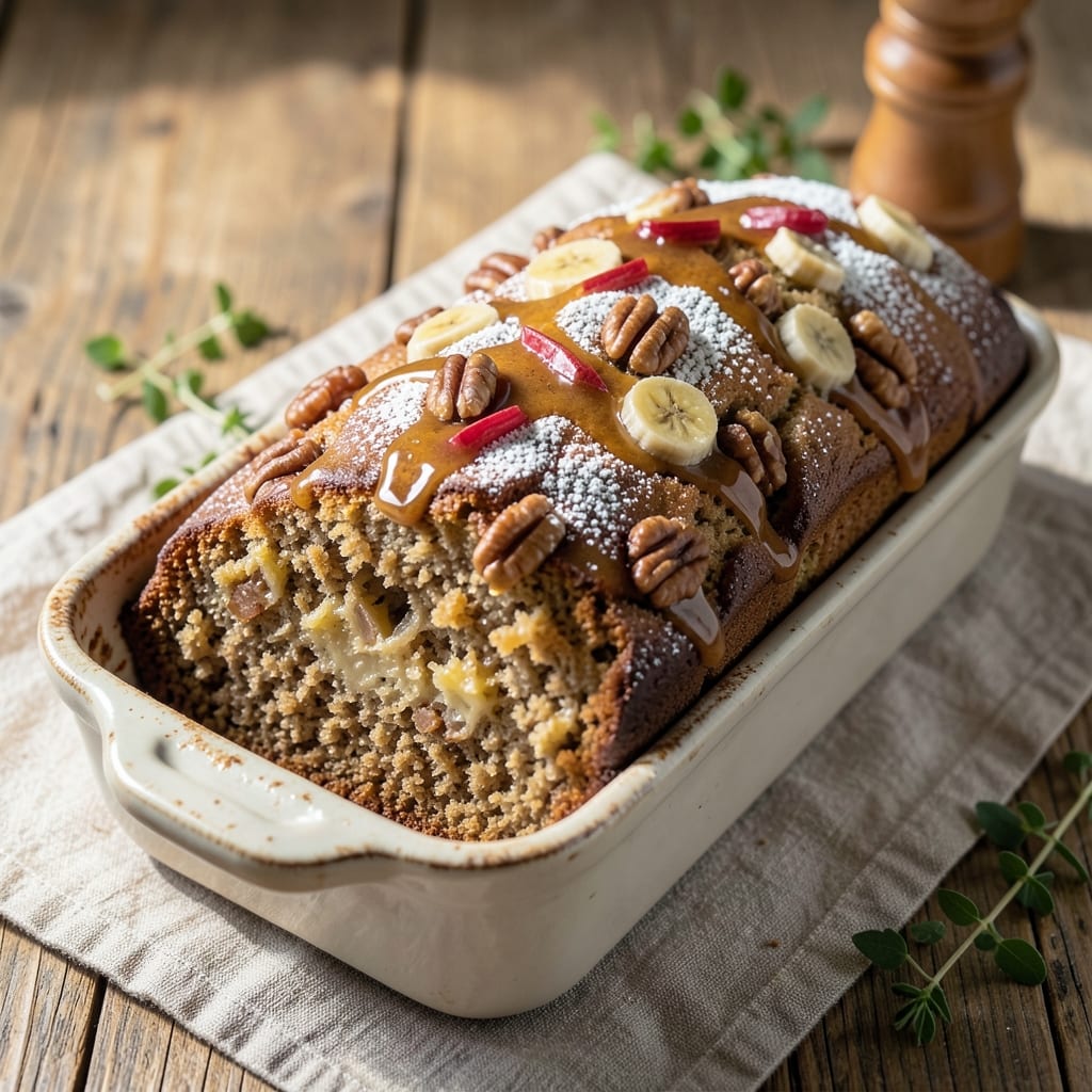 Banana Nut Loaf Cake Recipe: Warm Spice and Toasted Nut Crunch in One Bite