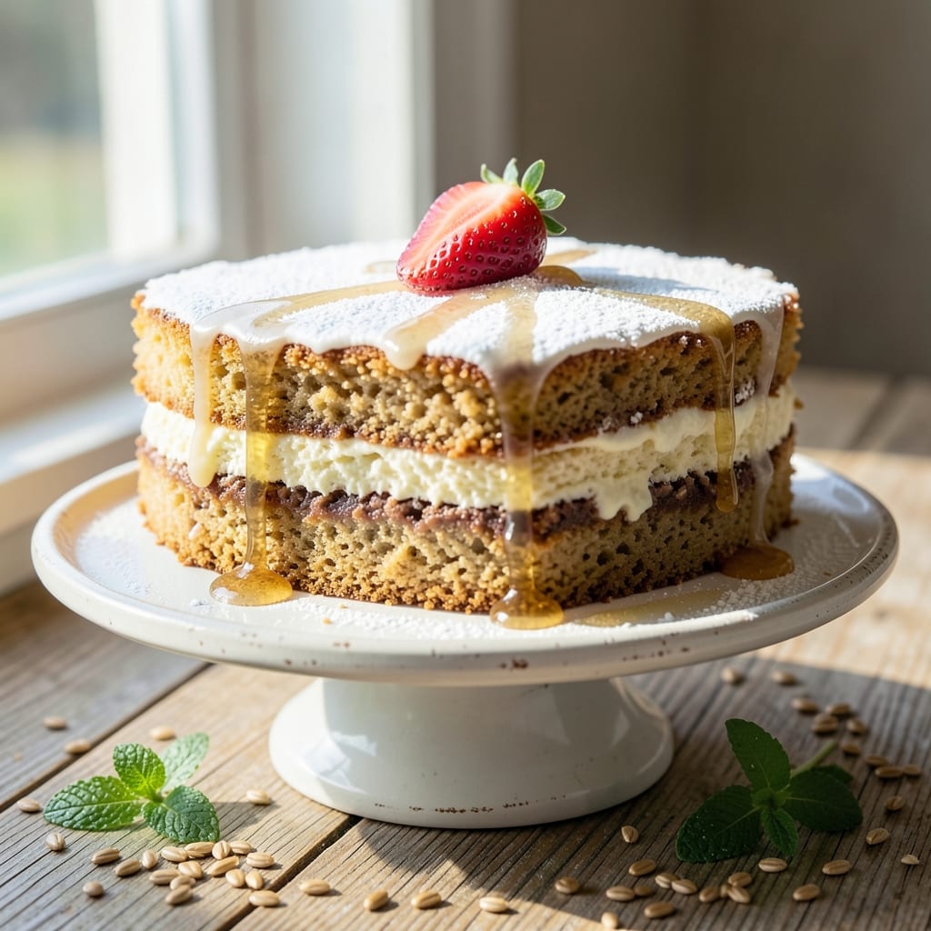 Atta Cake Recipe Eggless: Fluffy Eggless Layers With Cardamom-Kissed Perfection