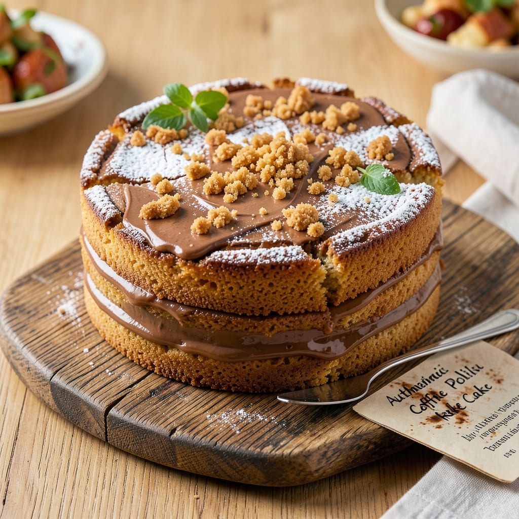 Authentic Polish Coffee Cake Recipe: Warm Spice and Crunchy Streusel Harmony