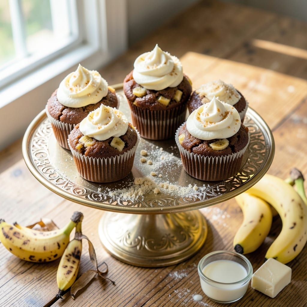 Banana Cupcake Recipe From Scratch: Fluffy Swirls With Secret Buttermilk Boost