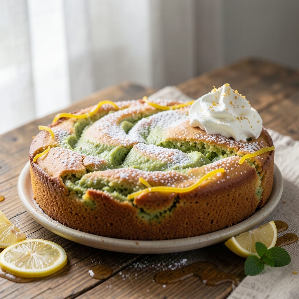 Avocado Lemon Cake Recipe: Bright Citrus Moisture With Zesty Crunch