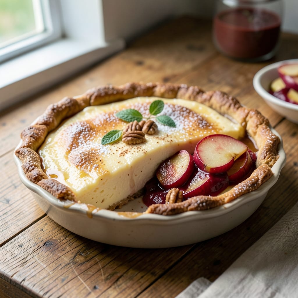 Baked Apple Pie Cheesecake Recipe: Warm Spice Swirl Meets Creamy Cheesecake Bliss