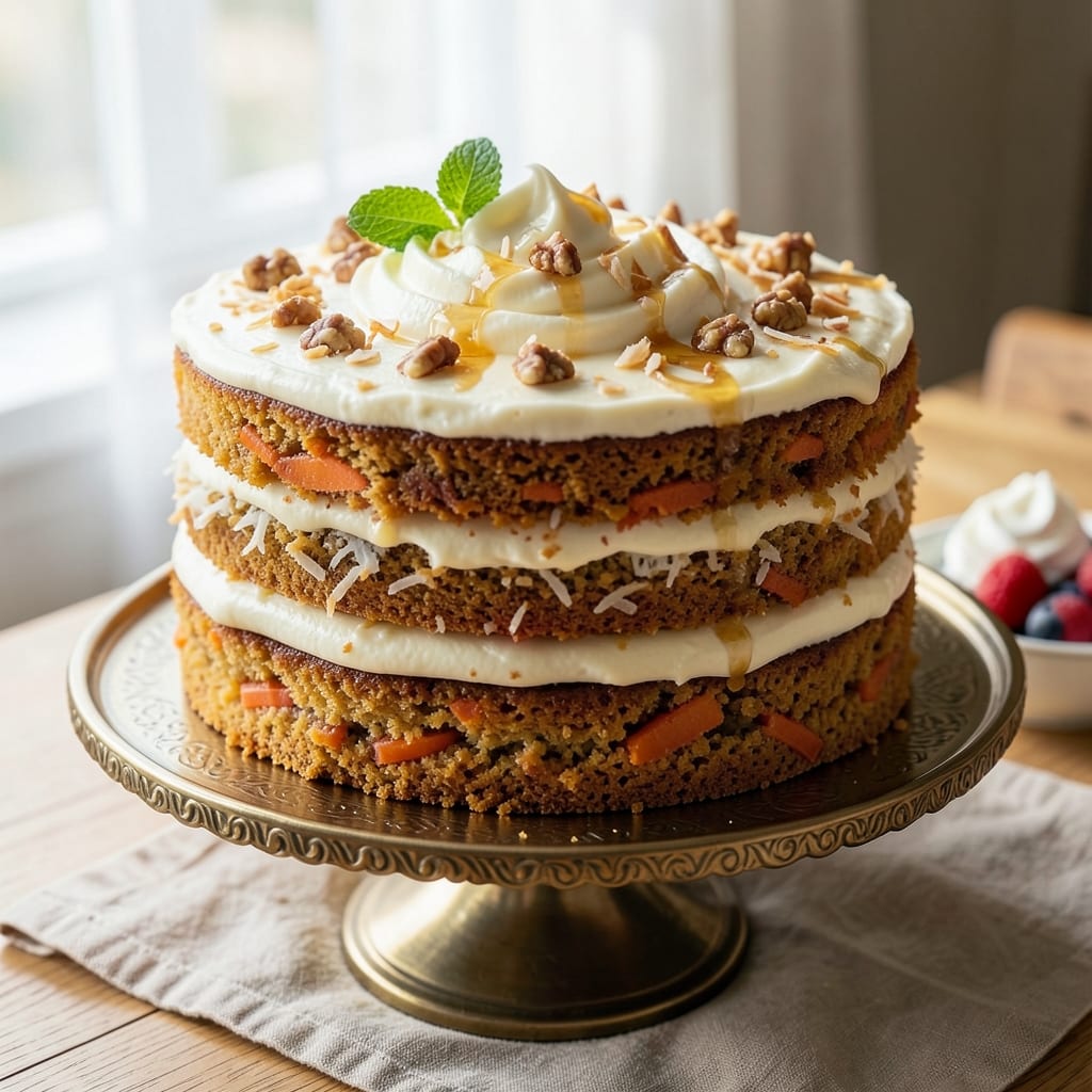 Baker's Coconut Carrot Cake Recipe: Tropical Spice and Toasted Crunch in Every Layer