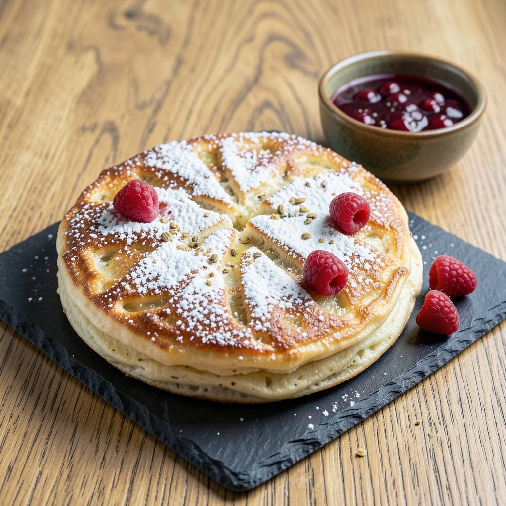 Baked Swedish Pancake Recipe: Fluffy Cardamom Layers With Buttery Streusel Crown