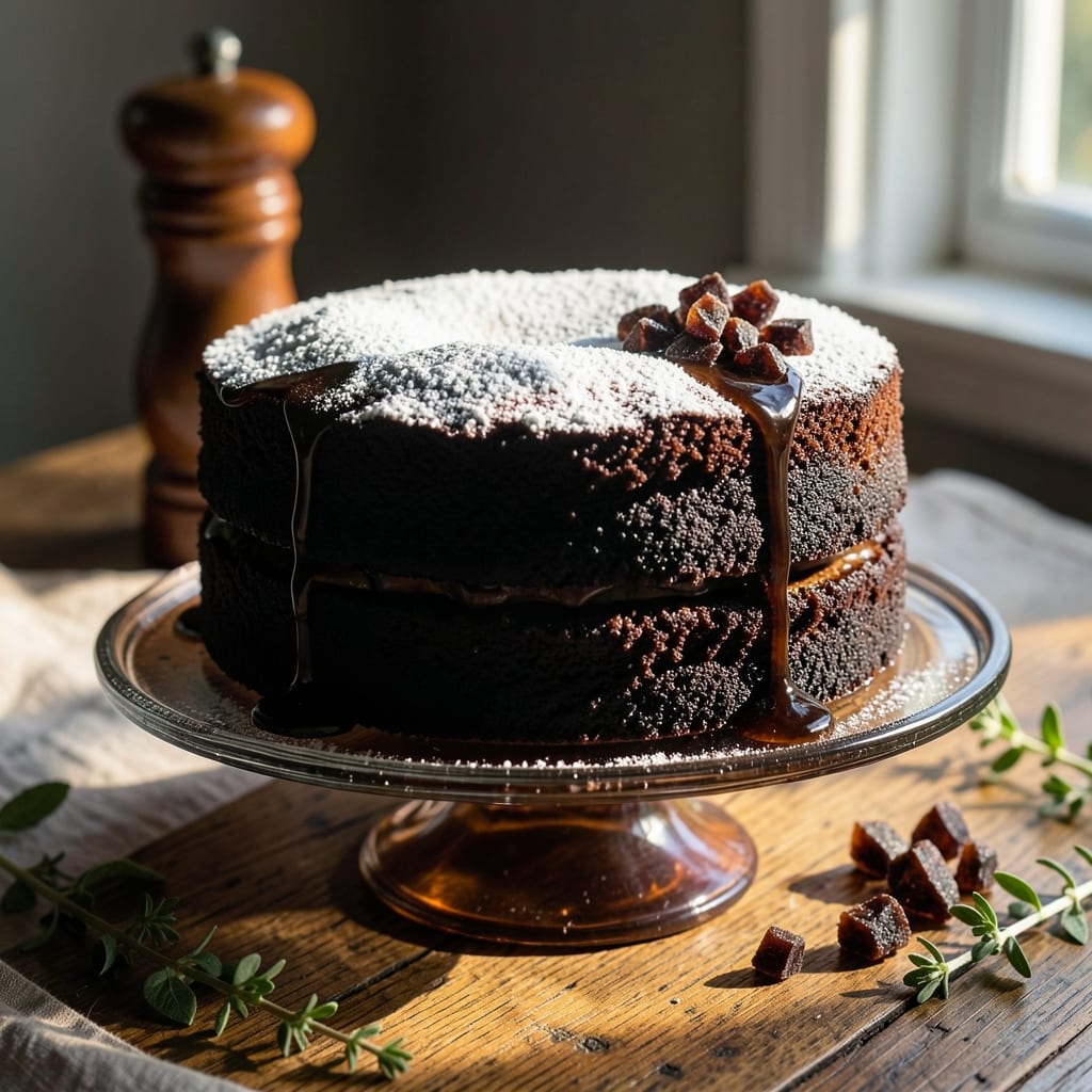 Authentic Black Cake Recipe: Rich Cocoa Depth and Moisture Without Cracking