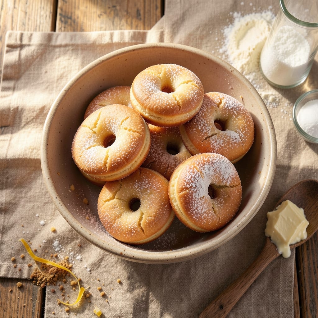 Baked Cake Donuts Recipe Without Yeast: Fluffy Rises Like Classic Donuts Without Rising Time