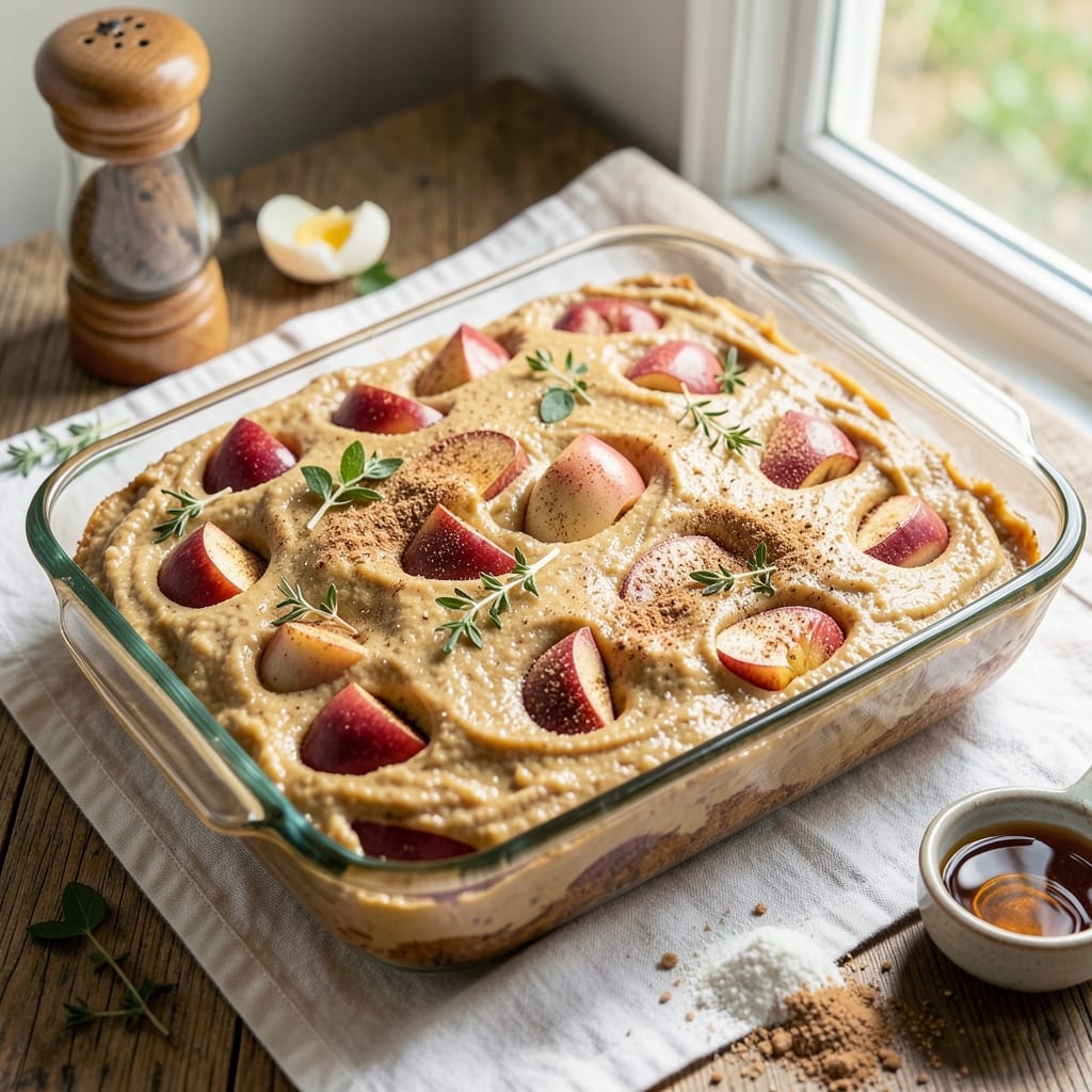 Apple Cake Batter Recipe: Warm Spice Swirls With Buttery Streusel Twist