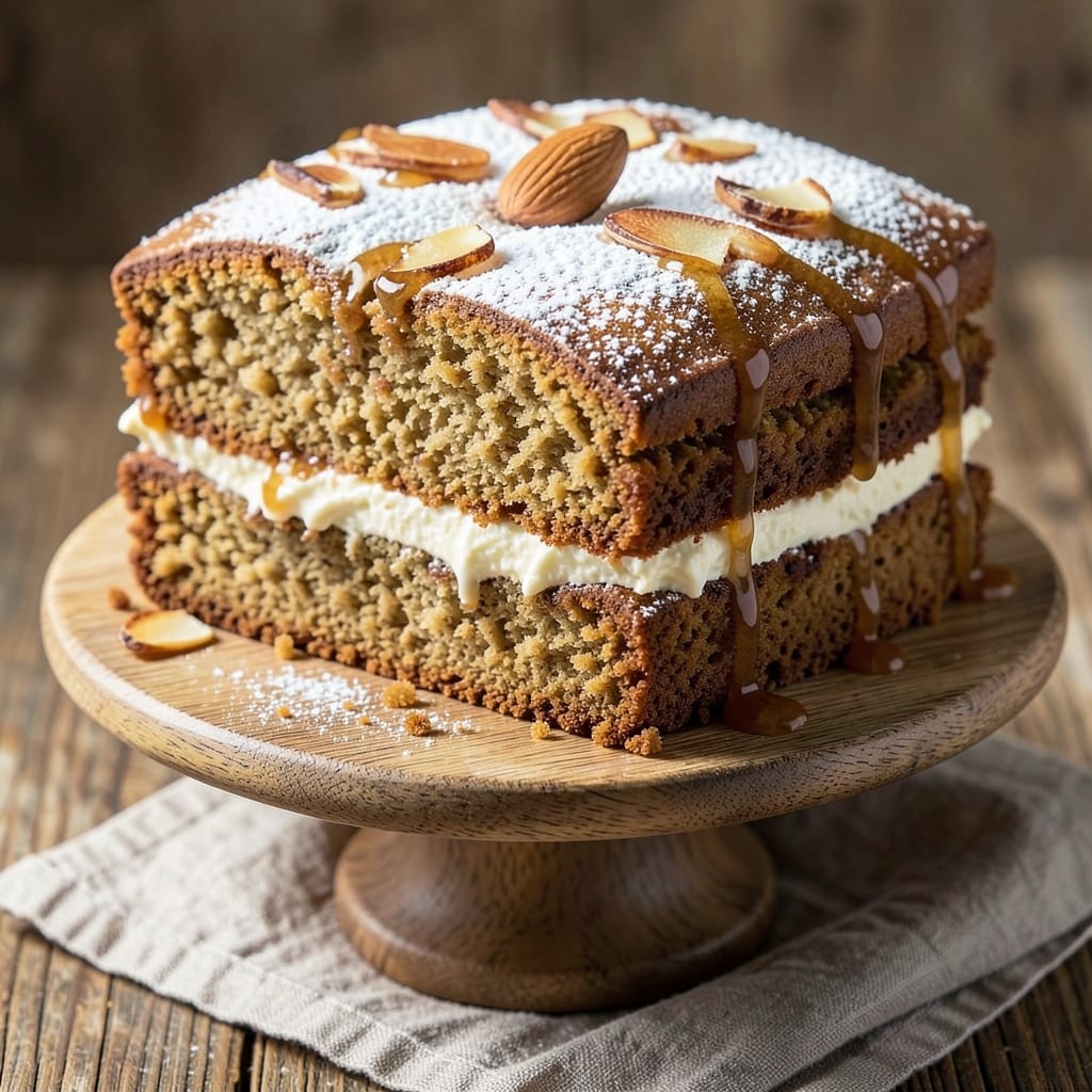 Almond Sour Cream Pound Cake Recipe: Nutty Moisture With Buttery Streusel Crown