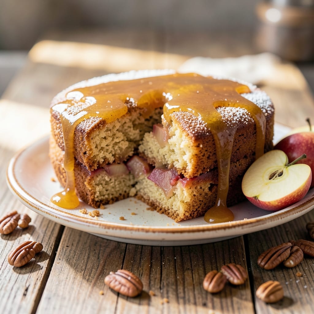 Mary Berry's Apple Cake Recipe: Spiced Rum-Infused Layers With Golden Crust