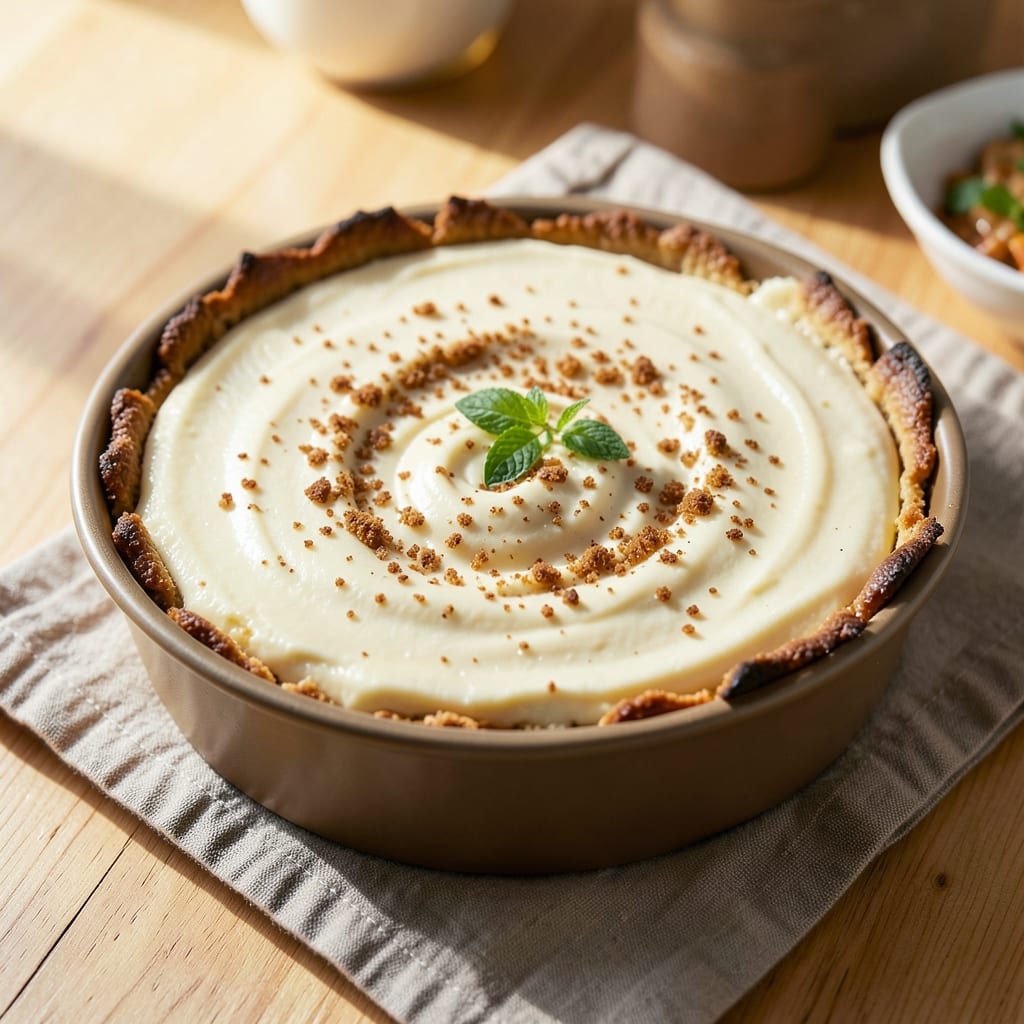 Baked Plain Cheesecake Recipe: Silky Texture Without Cracking