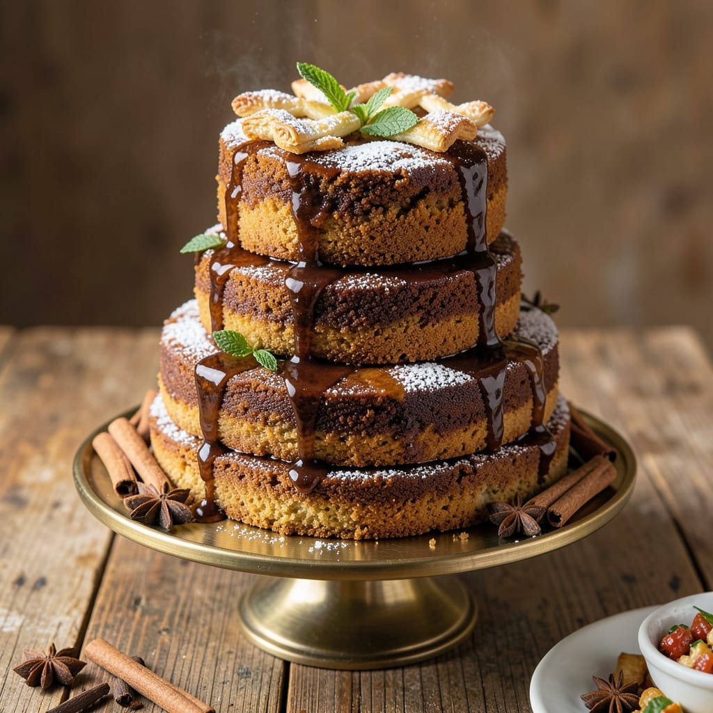 Bajan Great Cake Recipe: Rum-Soaked Layers With Toasted Coconut Crunch