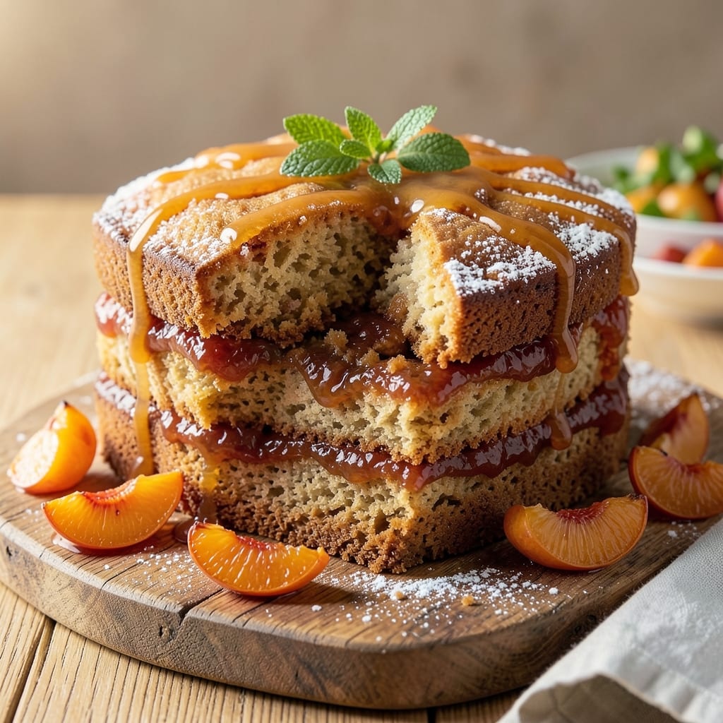 Apricot Jam Cake Recipe: Sunshine-Inspired Layers With Zesty Glaze